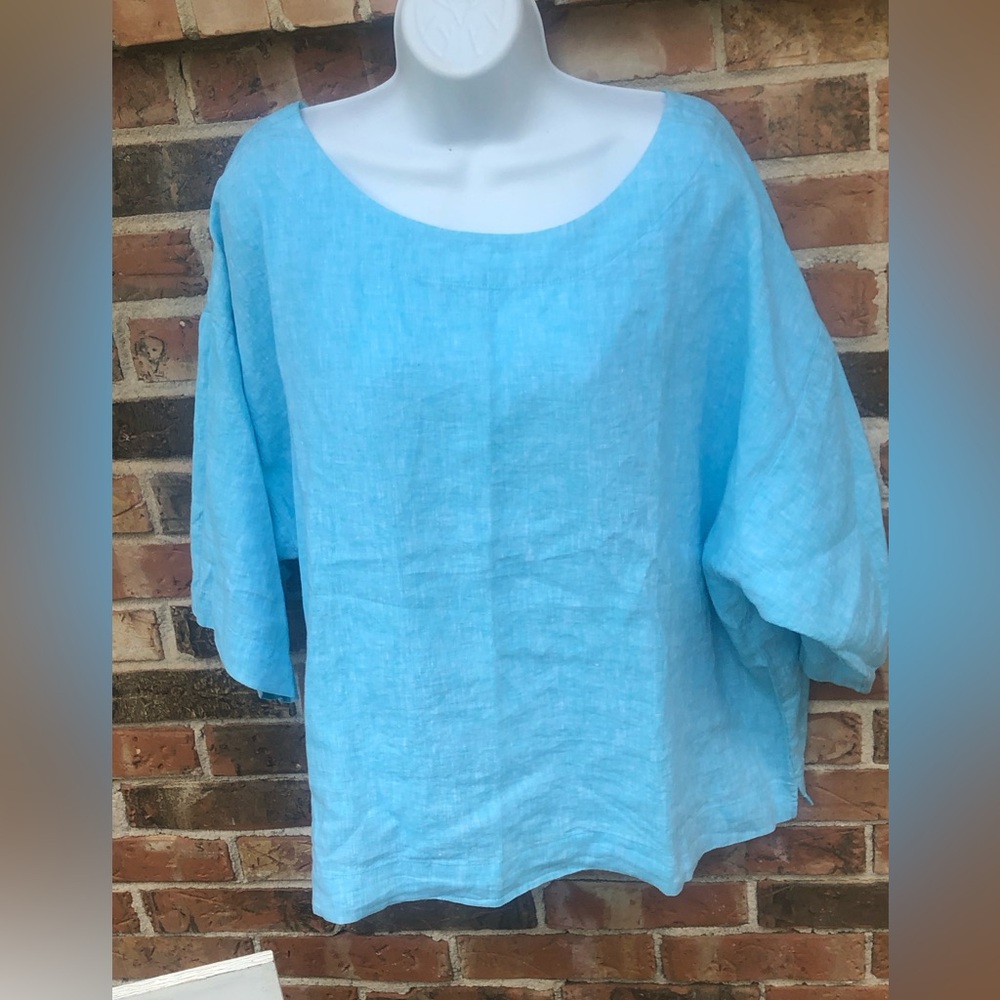 J. Jill Pure Linen Loose Fit Shirt . Woman’s medium